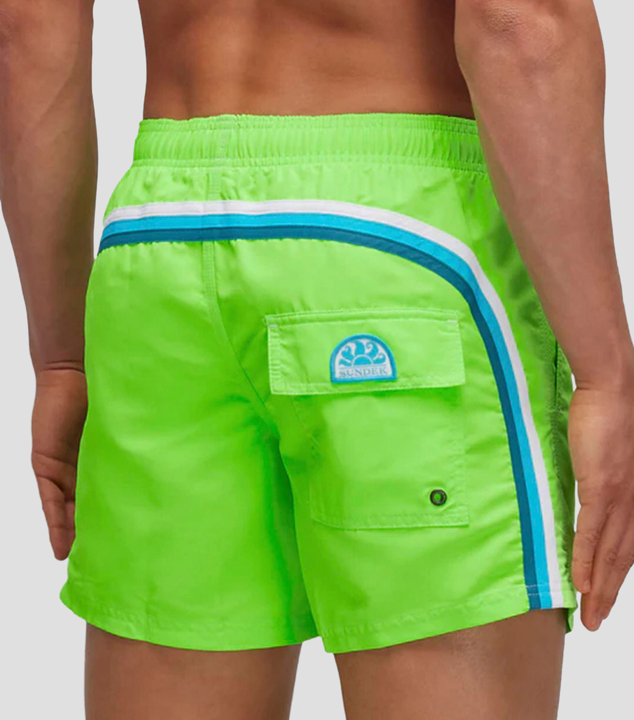 Traje de baño liso Hombre